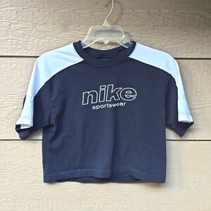 Nike Top Ss Archive Rmx Women's Black Training T-Shirt CU6392-010 S